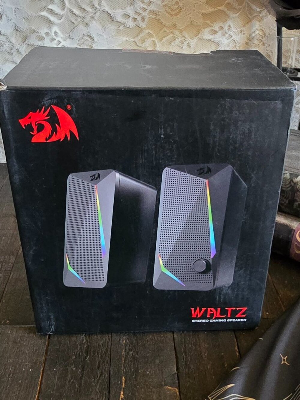 Redragon GS510 Waltz RGB Wired Desktop Speaker set - BNIP - gaming - egirl